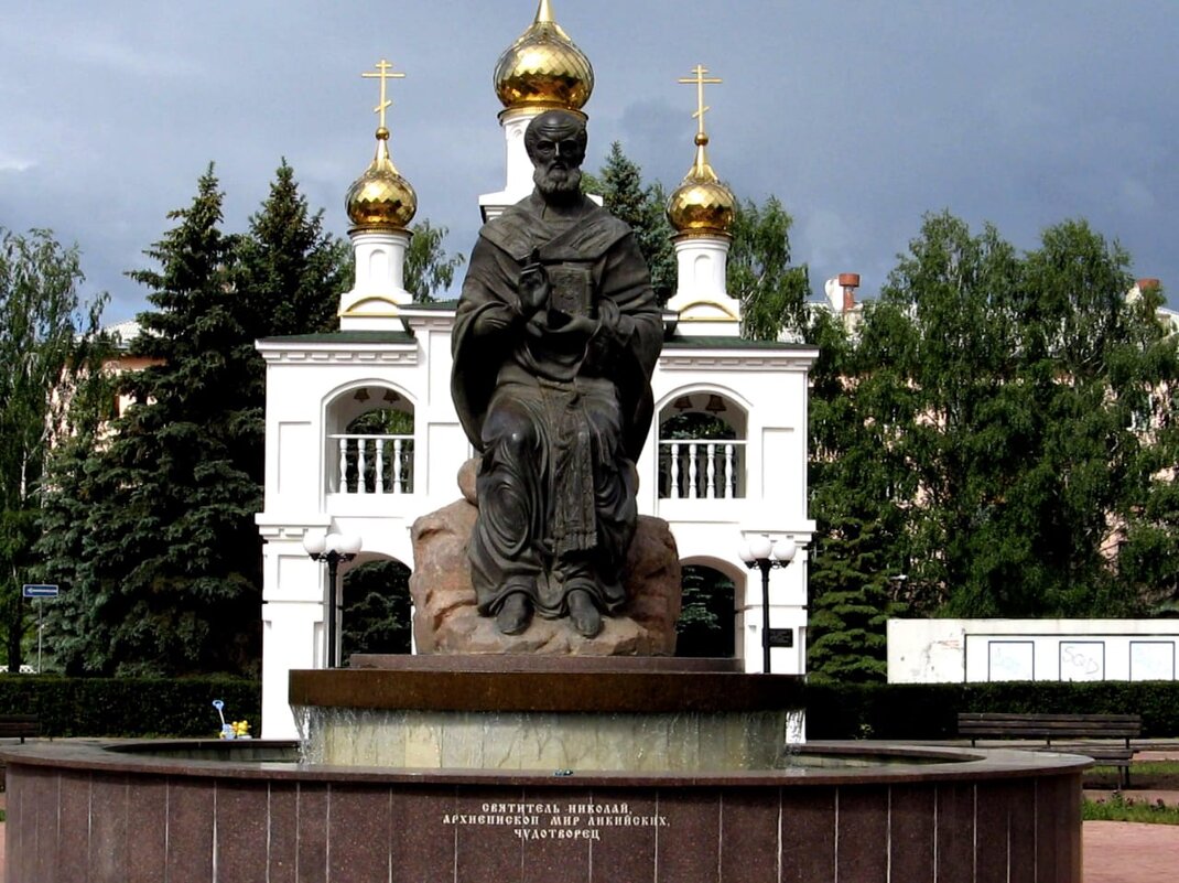 Скульптура Светителя  Николая Чудотворца - Нина Колгатина 