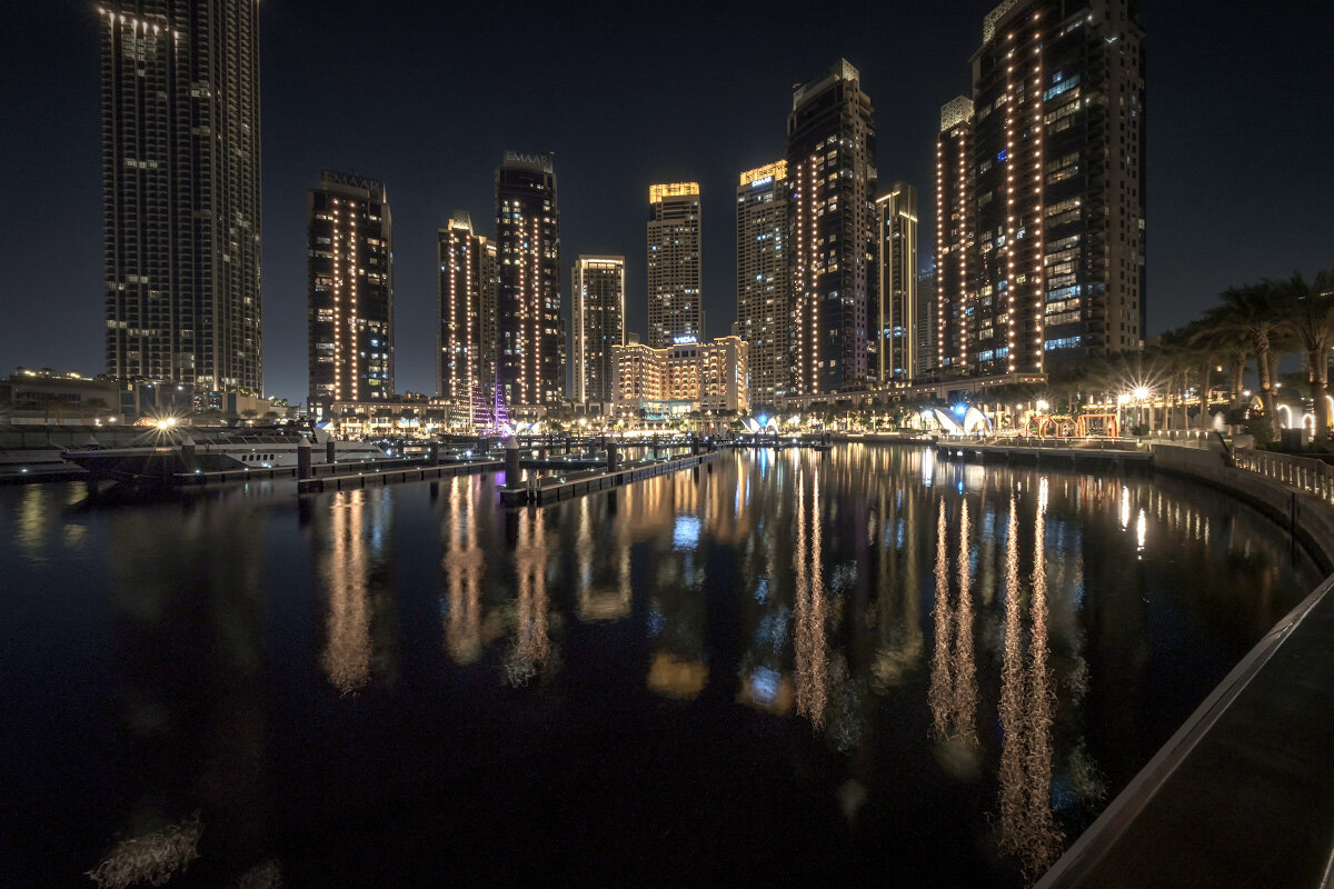 Dubai Creek Harbor Views Night - Fuseboy 