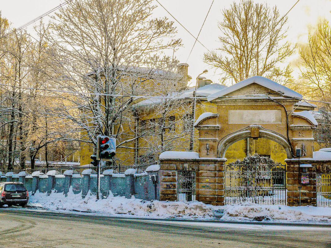 Старая питерская больница имени С.П.Боткина на Миргородской улице - Стальбаум Юрий 