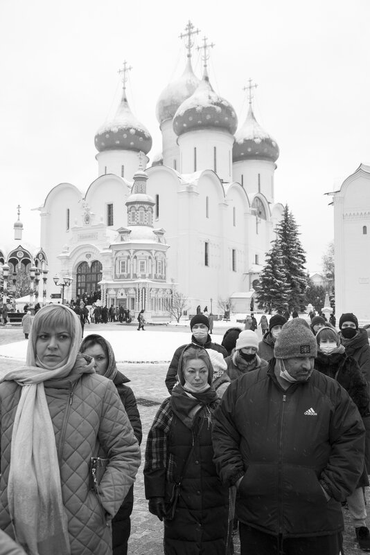 К преподобному Сергию - Николай Андреев