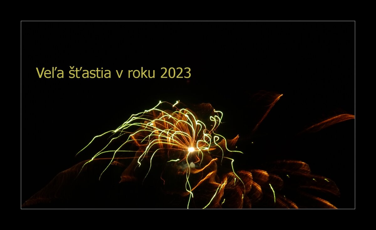 удачи в новом 2023 году - Jiří Valiska