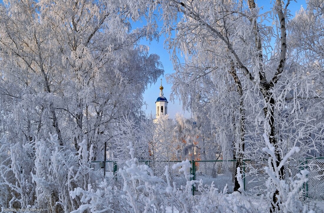 Зима с колокольней - Mikhail Irtyshskiy