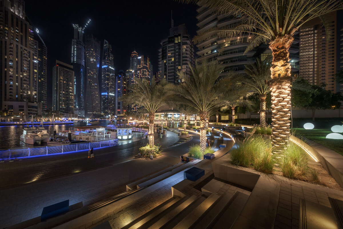 Dubai Marina Lights - Fuseboy 