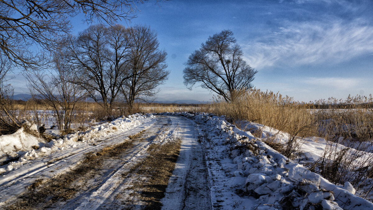 Зимний пейзаж - Татьяна Маркова