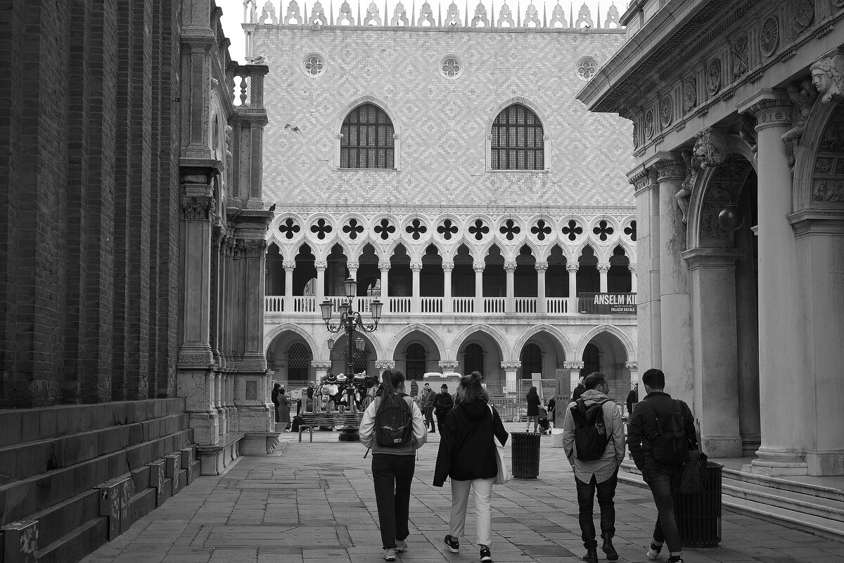 Венеция Италия к Palazzo Ducale Дворец дожей - wea *