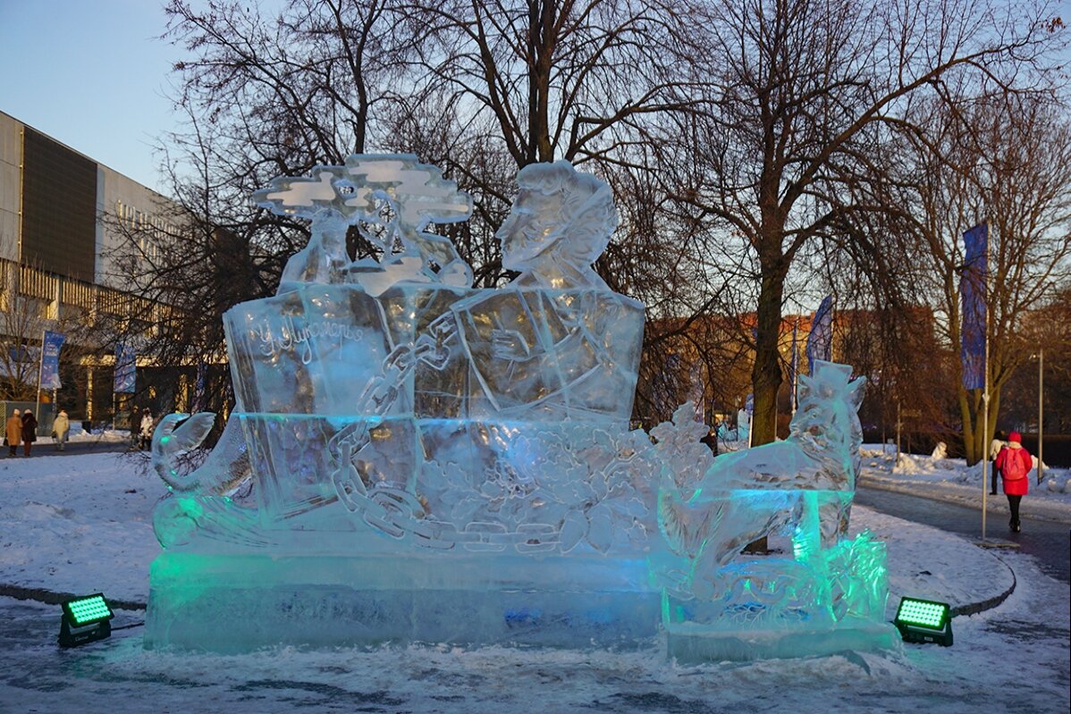 Фестиваль скульптур из льда и снега - Ольга 