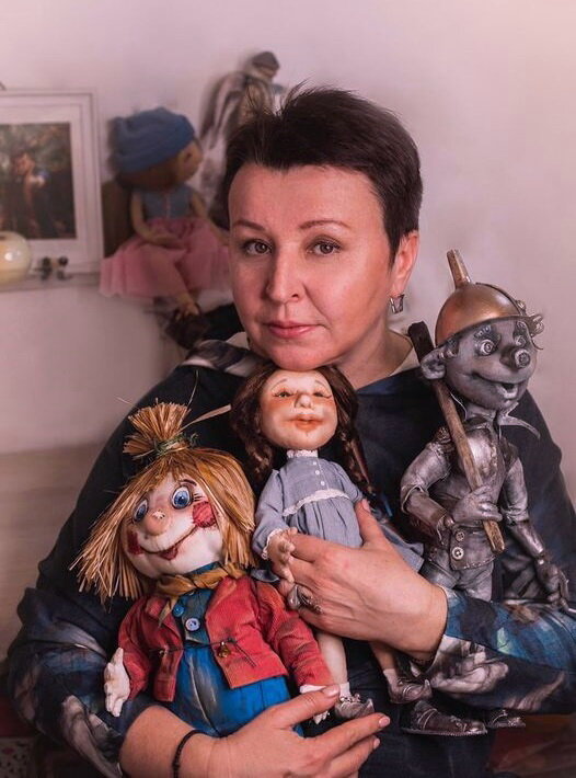 Татьяна Николаевна с куклами - Борис 