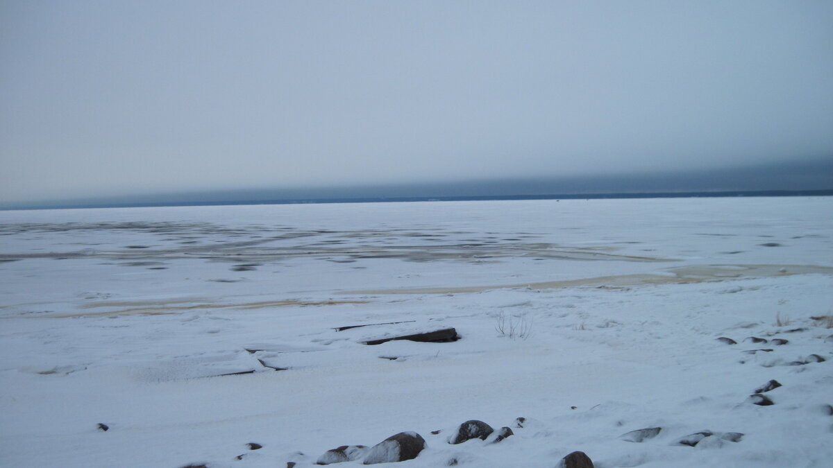 Финский залив в январе - Маера Урусова