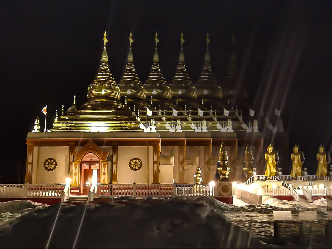 бирманский буддийский храм - Георгий А