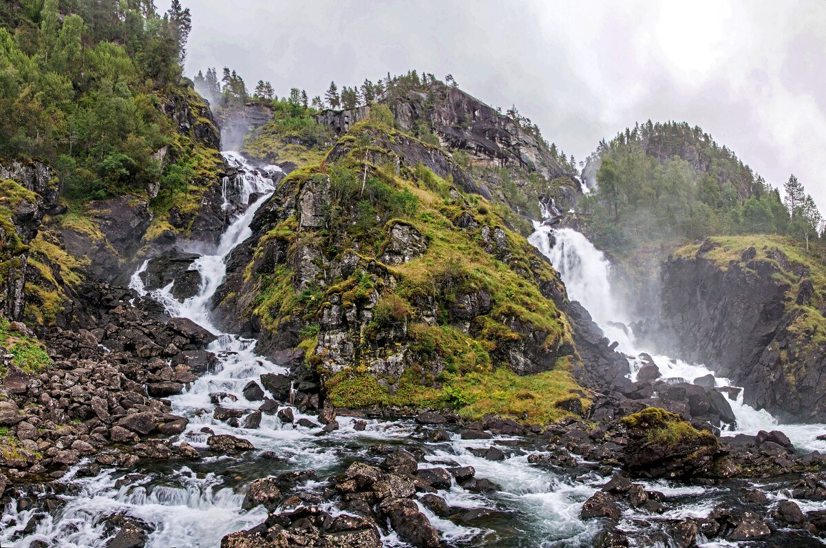 Норвегия - страна водопадов. Latefossen. - Valentin Orlov