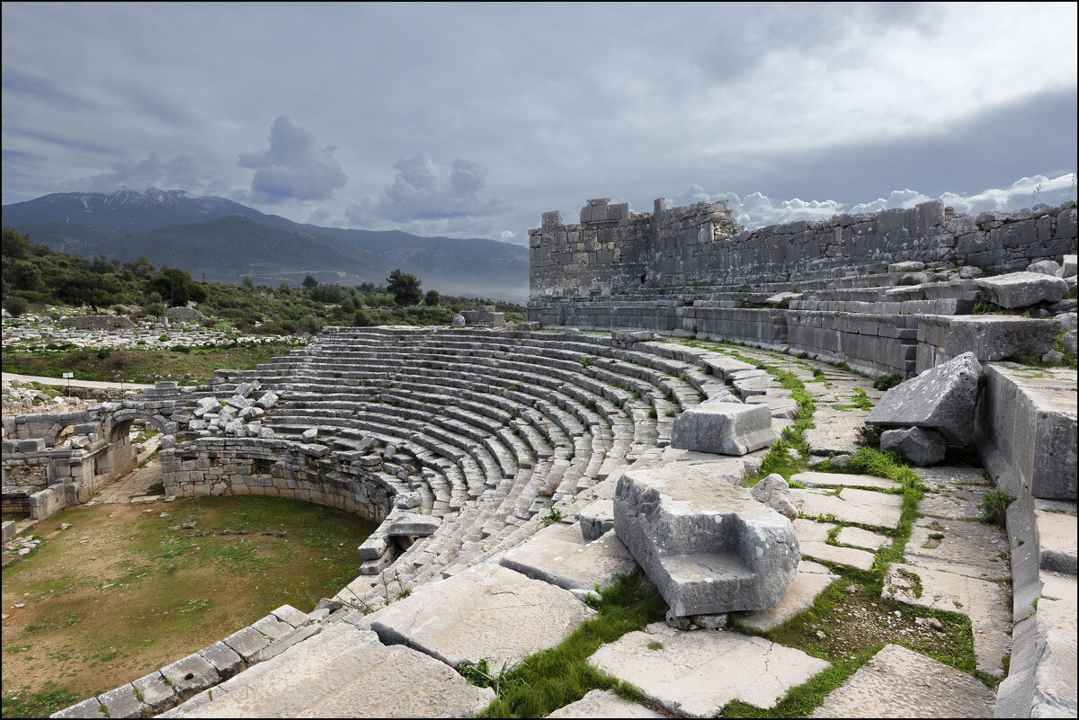 Античный город Ксантос. Руины театра - vedin 
