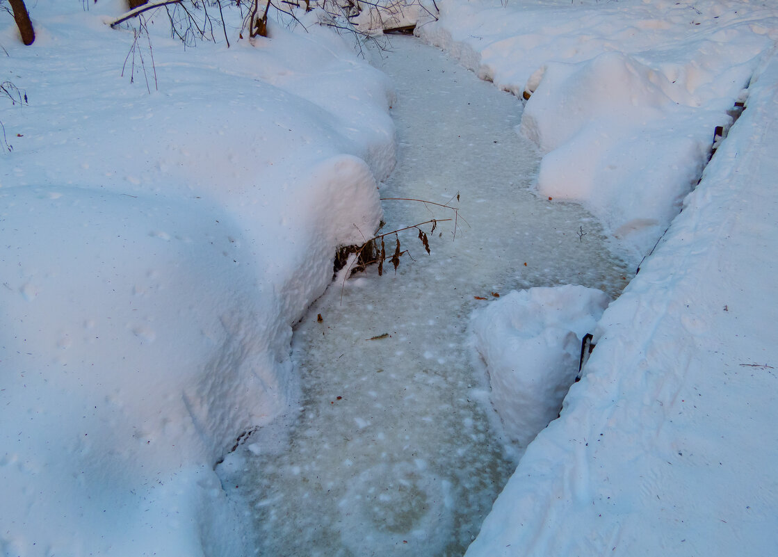 Замерзший ручей - Сергей Цветков