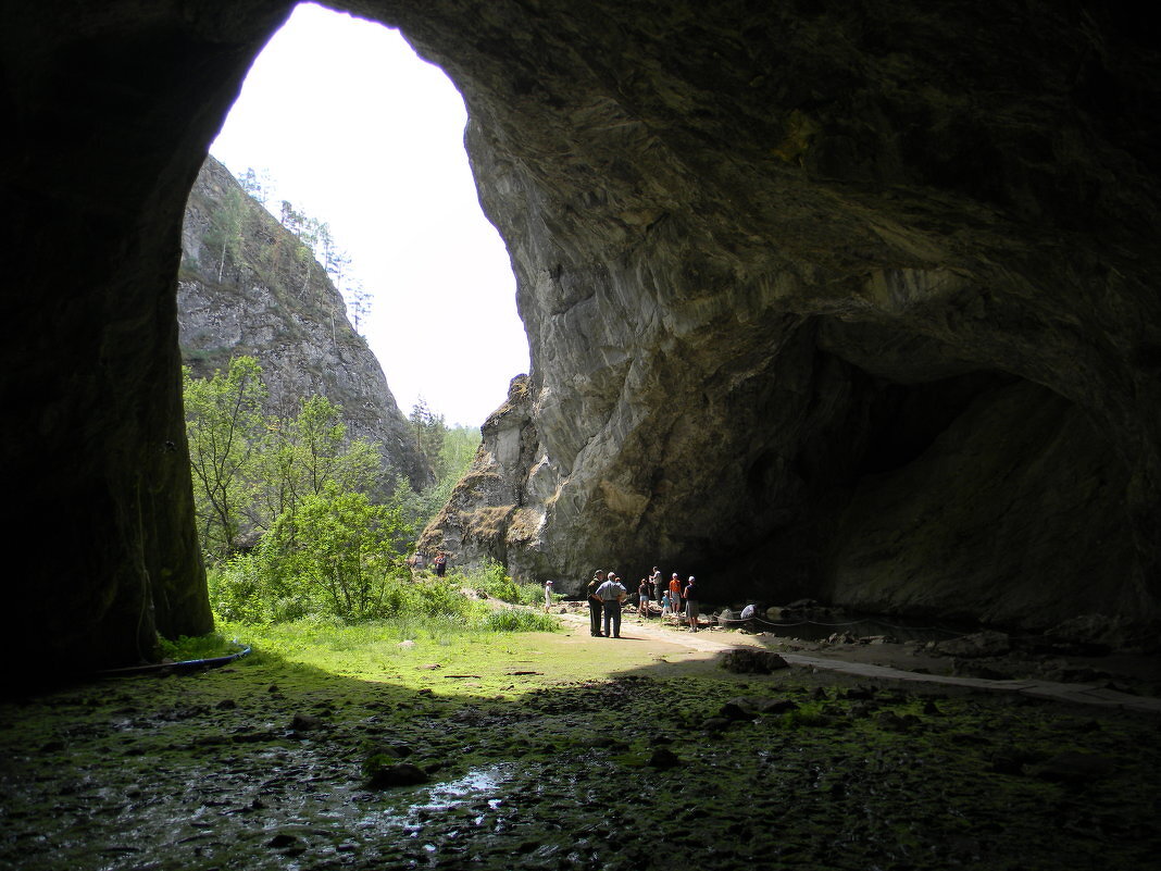 Выход из Каповой пещеры - Вера Щукина
