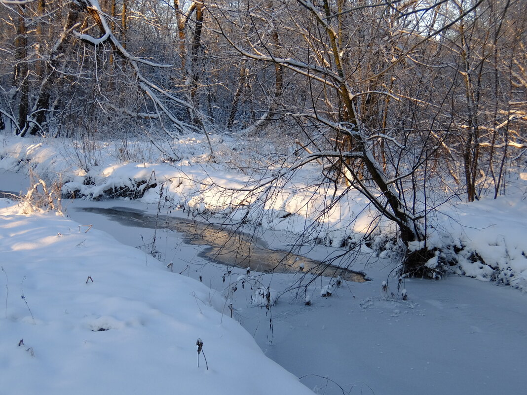 Река Серебрянка зимой - 4X_Pro Непразднующий