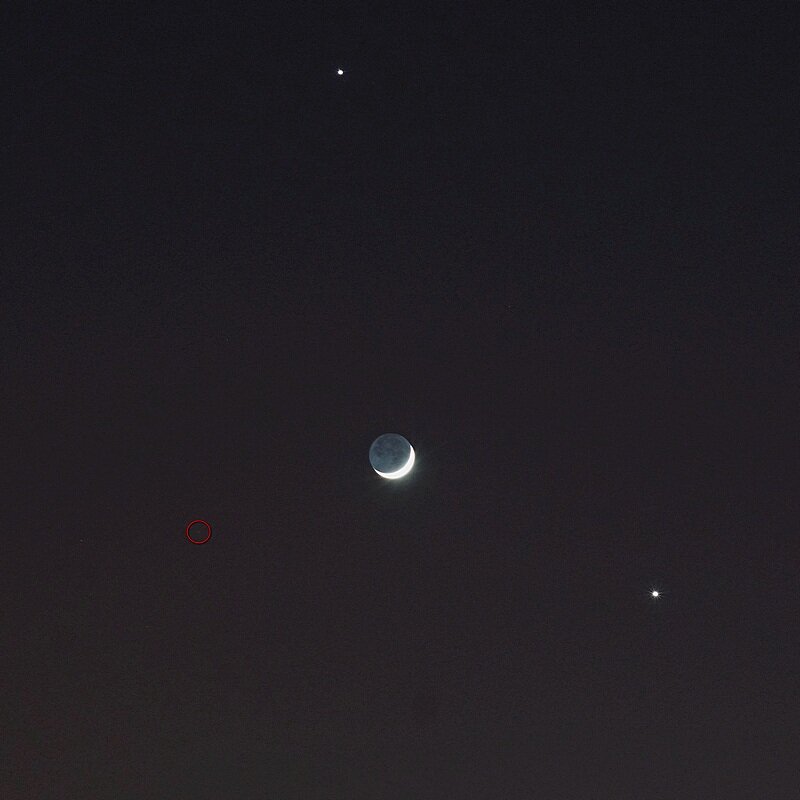 Луна-Юпитер-Венера  22.02.2023 - Сеня Белгородский