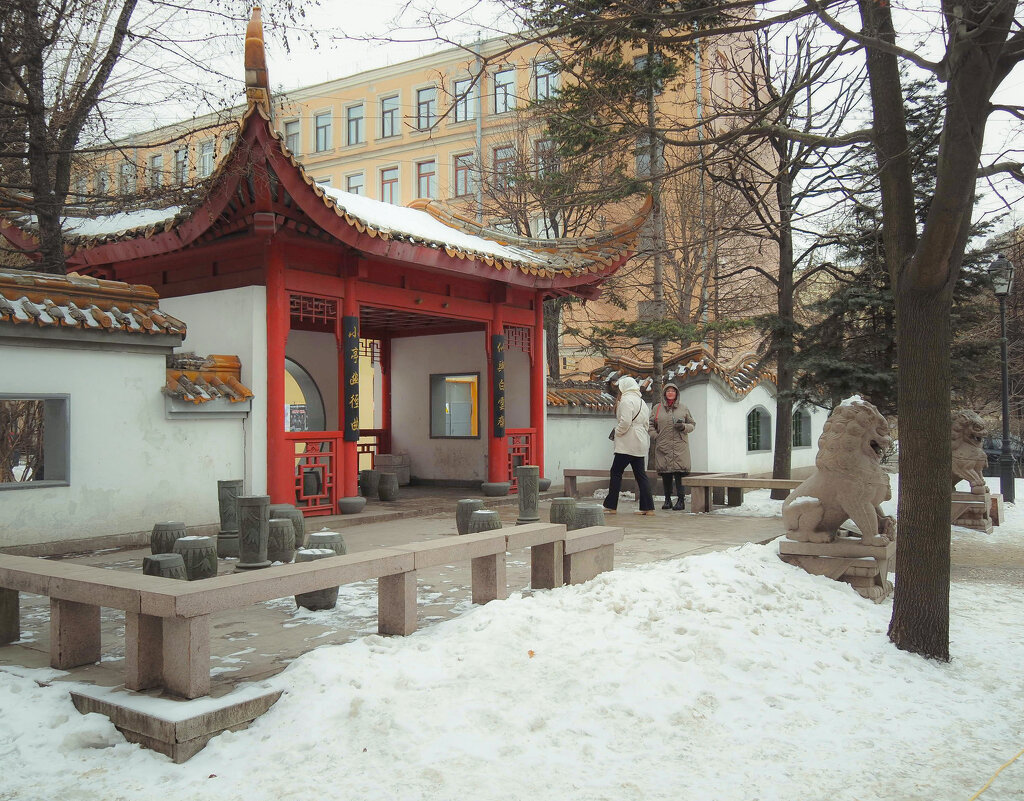 Китайский дворик (Сад дружбы) в Санкт-Петербурге - Магомед .