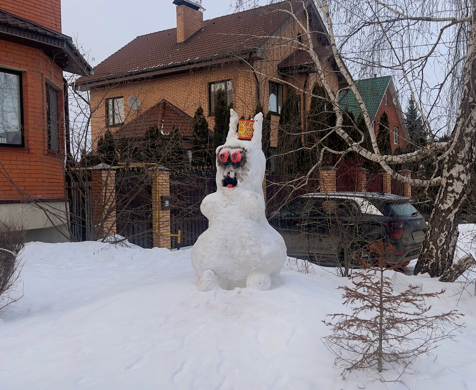 Современный снеговик))))) - Андрей Андросов