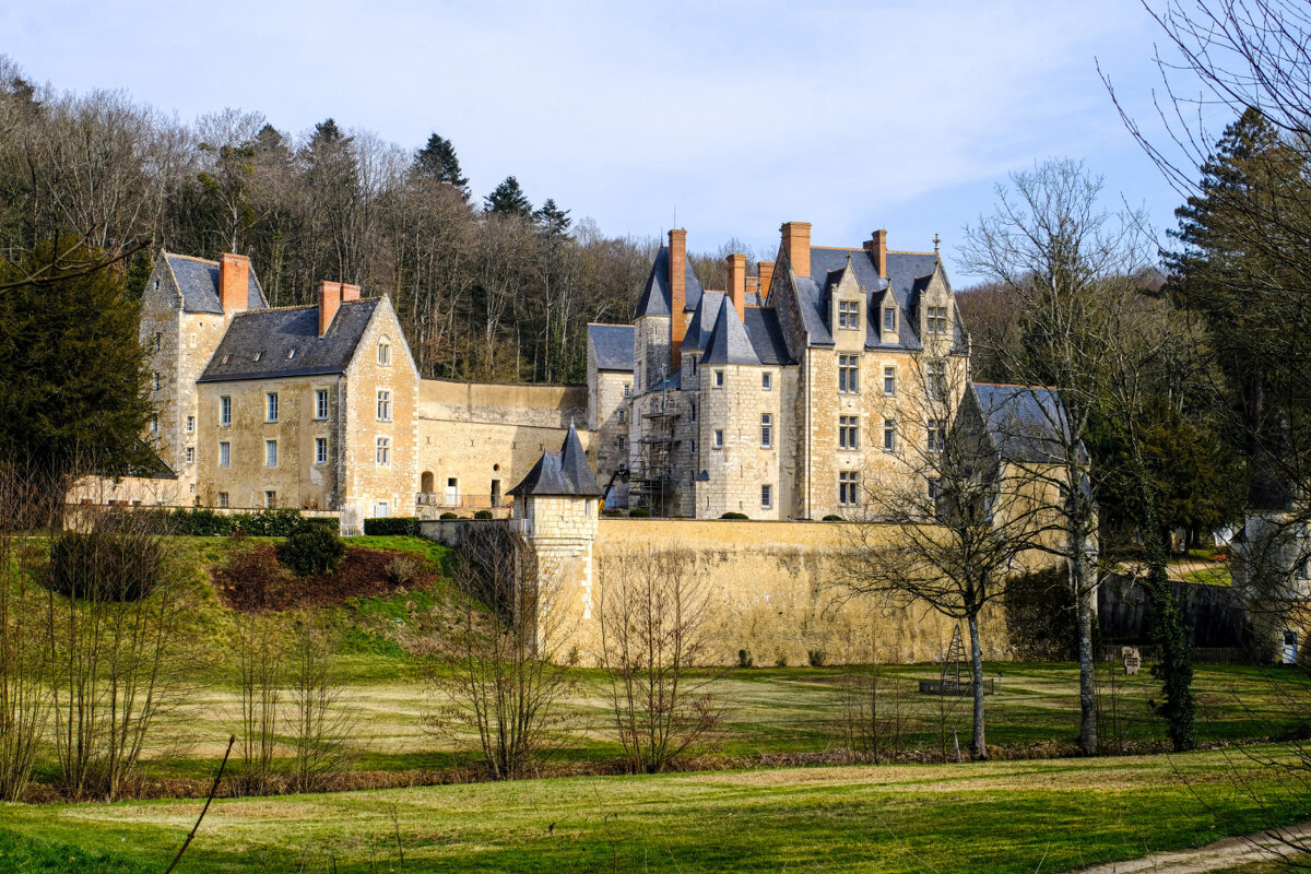 Замок де Сourtanvaux (другая сторона) - Георгий А