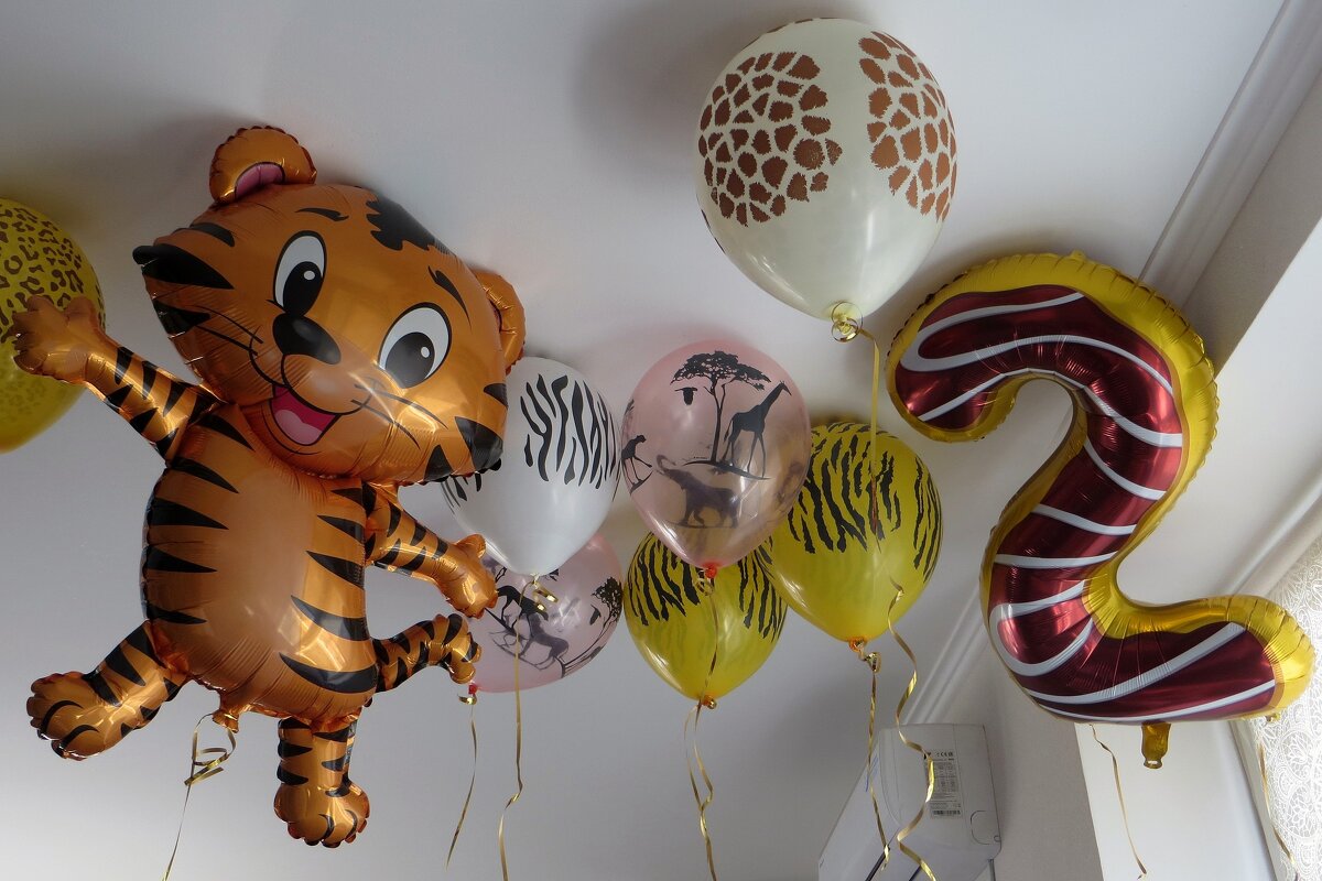 Воздушные шарики к дню рождения - Татьяна Смоляниченко