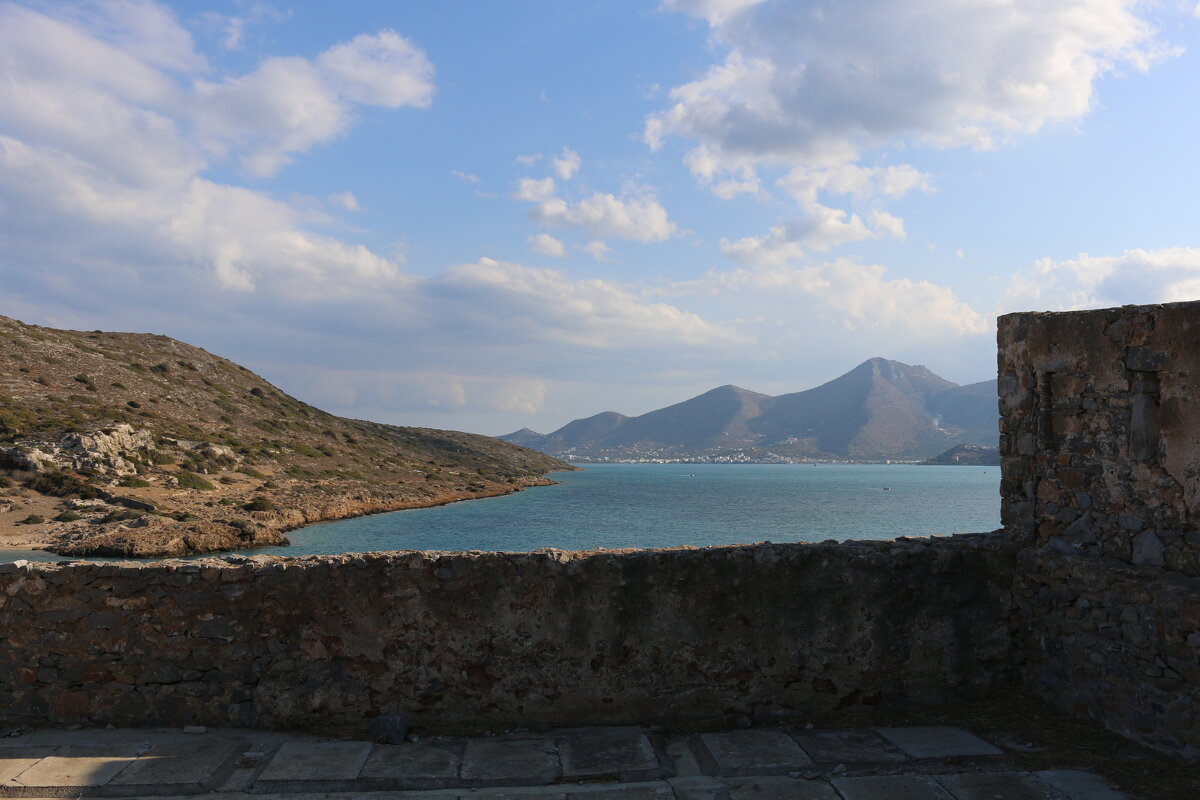 Вид на Крит с крепости Спиналонга - Ольга 