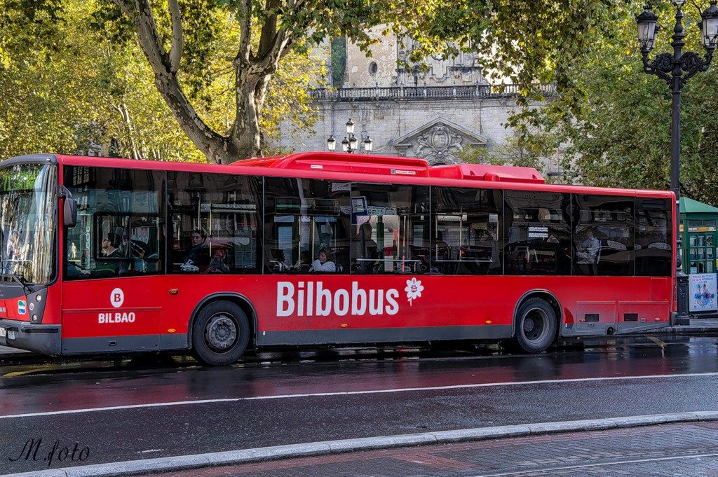 Бильбао, местный автобус - Ольга Маркова