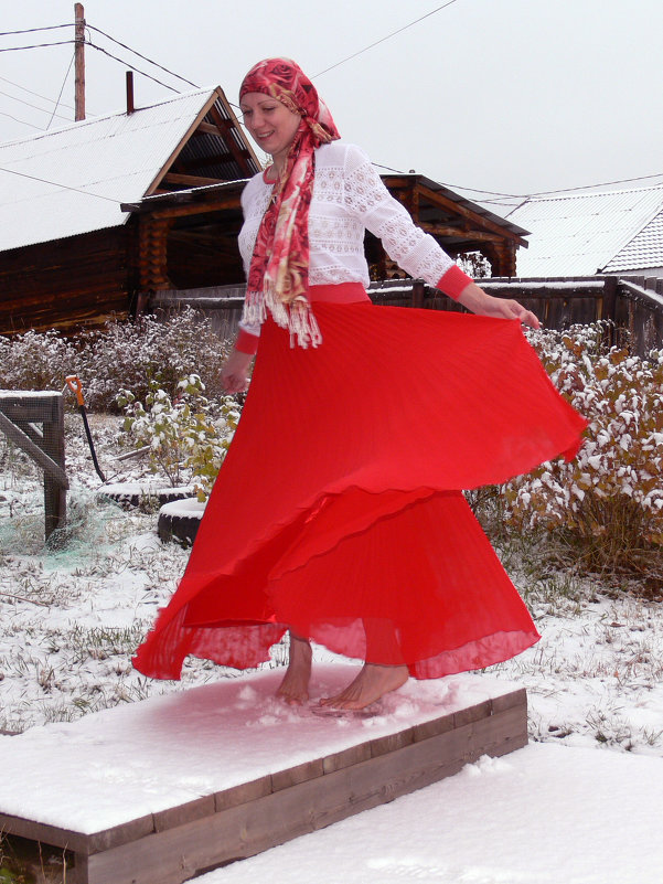 С первым снегом! - Юлия Перминова