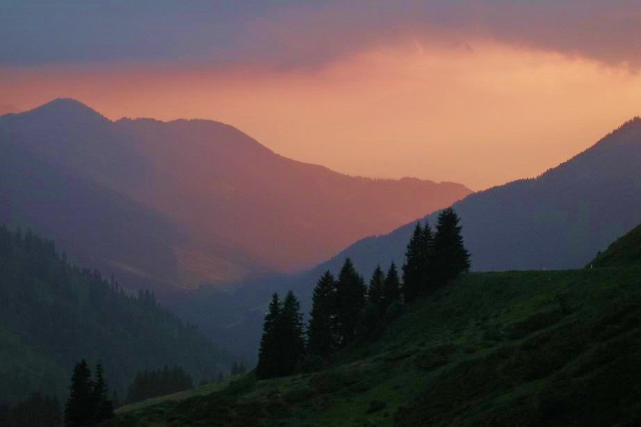 Закат в Альпах - Tatjana Pruch