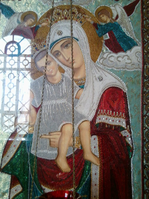 Икона Божьей Матери Знамение Казанского собора в Шамордино - Dogdik Sem