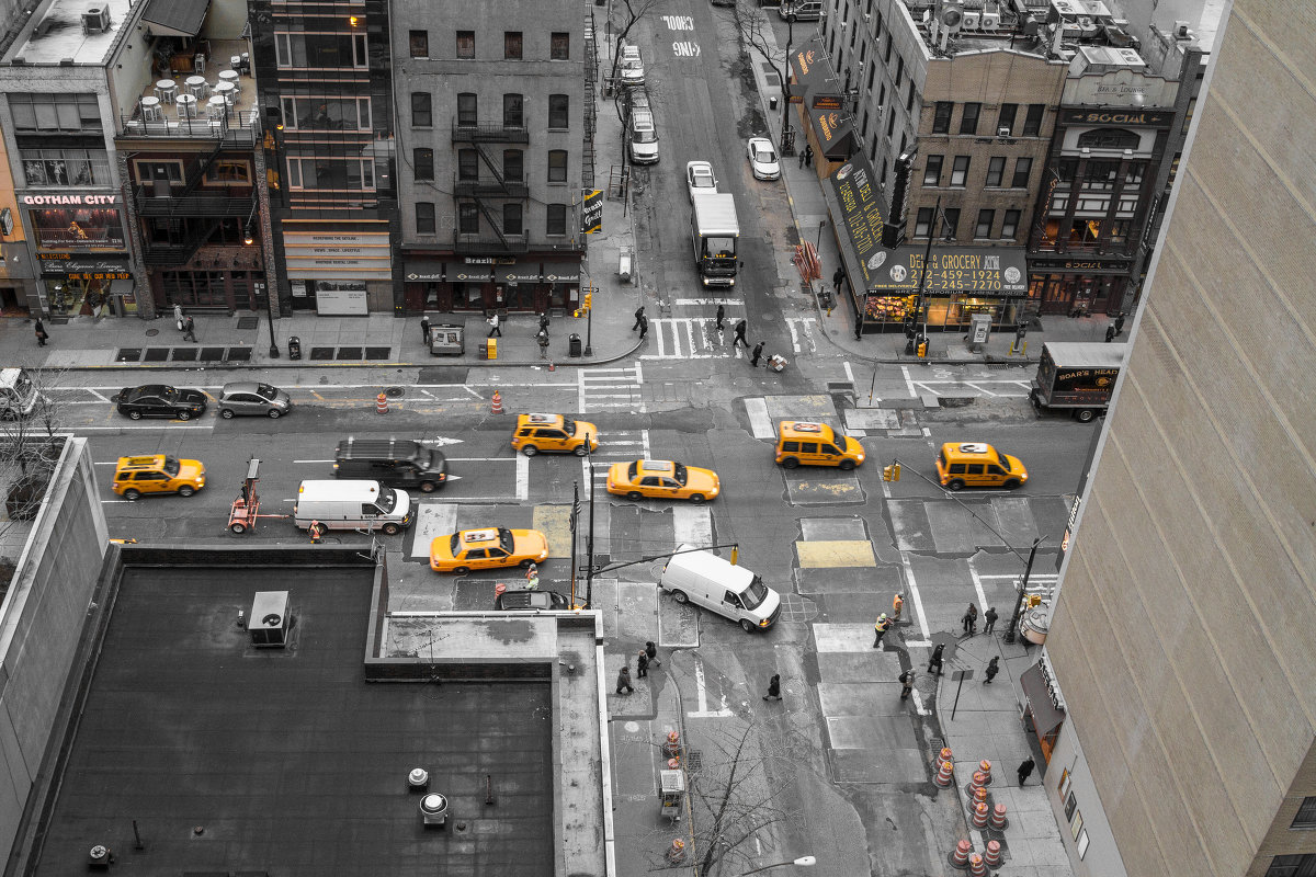 Жёлтые такси Нью-Йорка - Эдуард 
