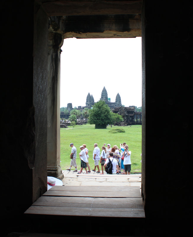 Камбоджа. Ангкор-Ват. А вот и главный храм - Владимир Шибинский