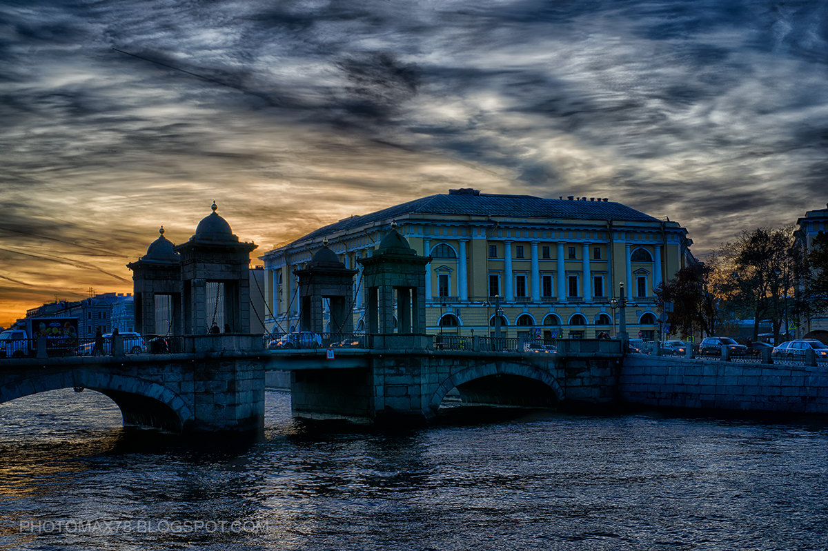 Фонтанка. Мост Ломоносова - Александр Максимов