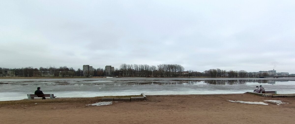 У реки. Панорама. - Мария Васильева