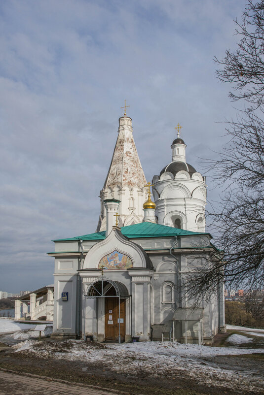 Церковь Георгия Победоносца c колокольней и трапезной - Сергей Лындин