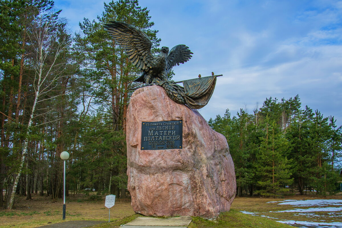 Памятник битвы при Лесной 28 сентября 1708 г.Беларусь. - DianaVladimirovna 