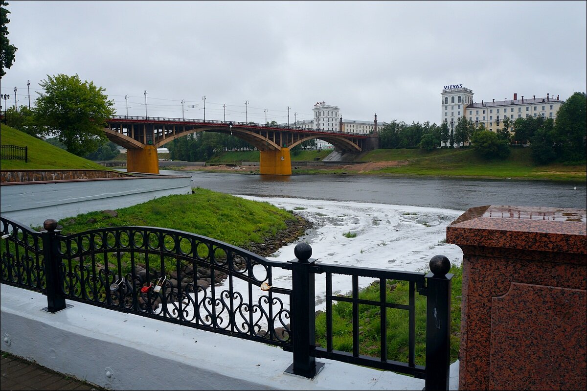 Витебск. Мост Кирова. река Западная Двина - Сеня Белгородский