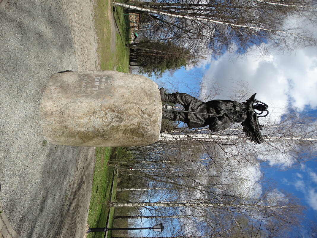 Памятник Н.А. Клюеву, Вытегра - svk *