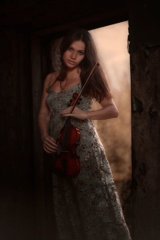 Девушка со скрипкой - Дмитрий Булатов