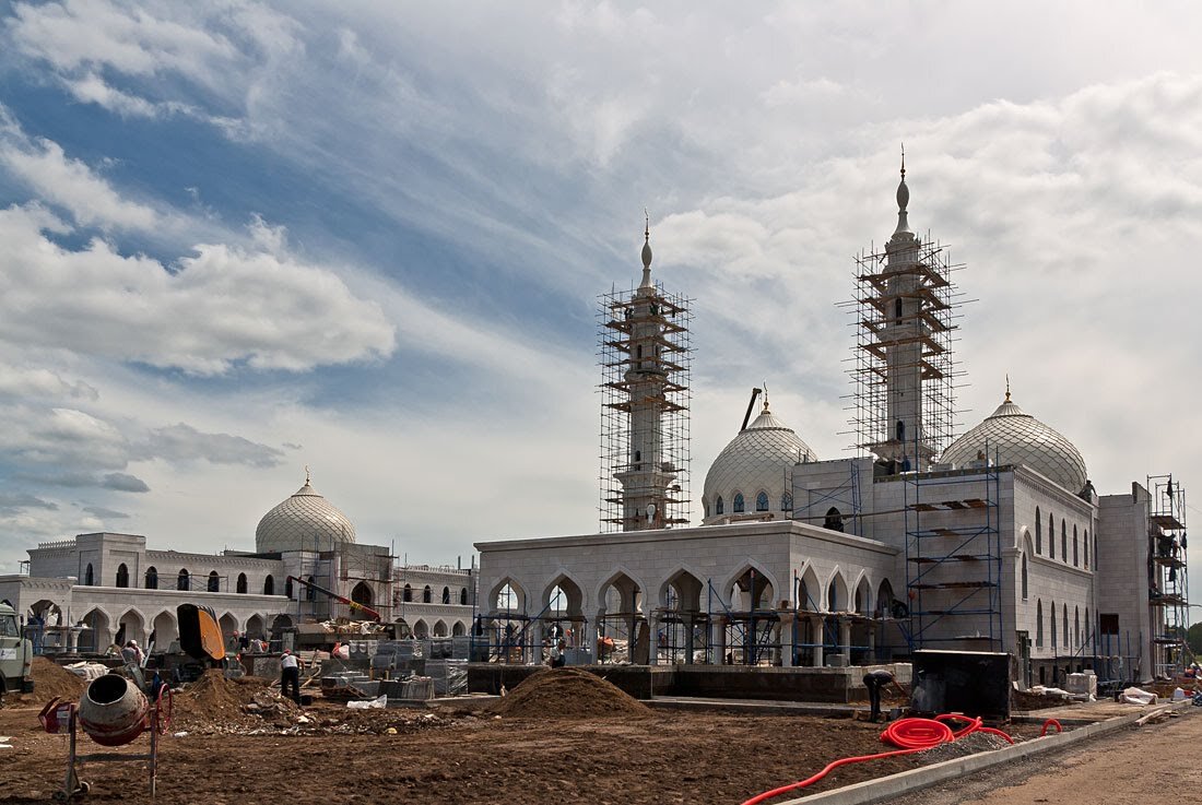 Строительство Белой мечети. Болгар. Татарстан - MILAV V