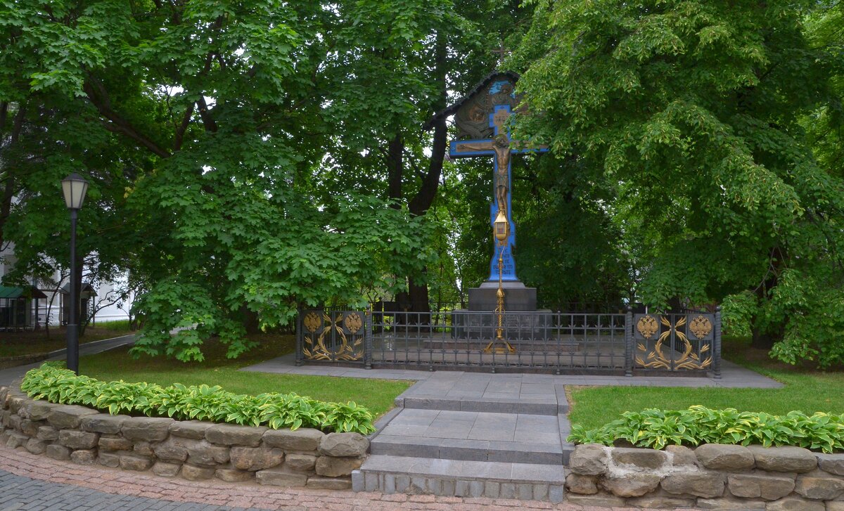 Крест-памятник в память о Великом князе Романове Сергее Александровиче - Oleg4618 Шутченко