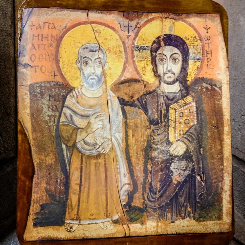 Икона в Церкви Сен-Симфорьен в г. Треву - Георгий А