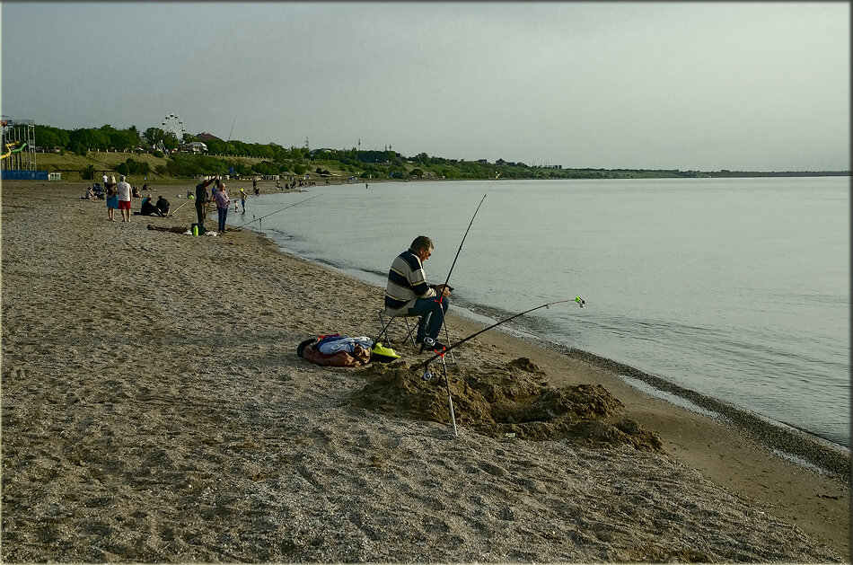 Ейск, пляжная зона в мае - Петр Фролов