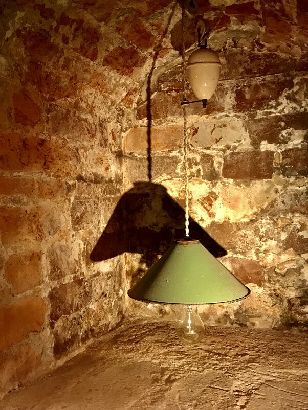 Лампа с зелёным абажуром - Pippa 