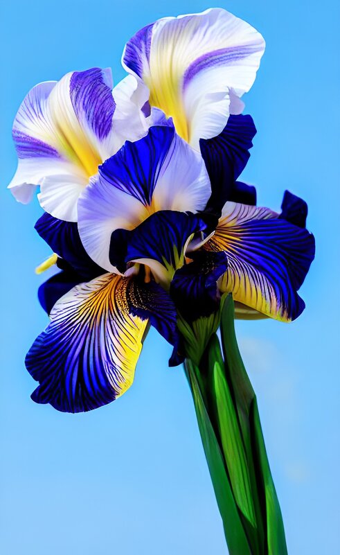 Красивый цветок ирис - Алевтина 