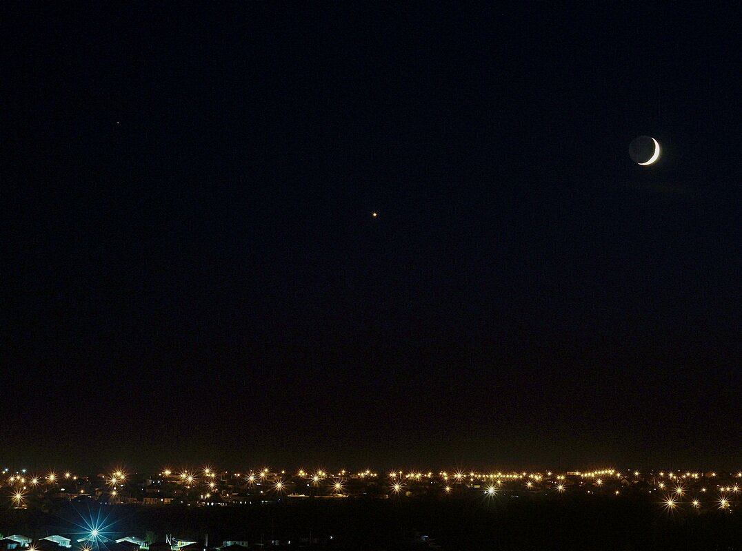 После заката - Марс, Венера и Луна - Сеня Белгородский