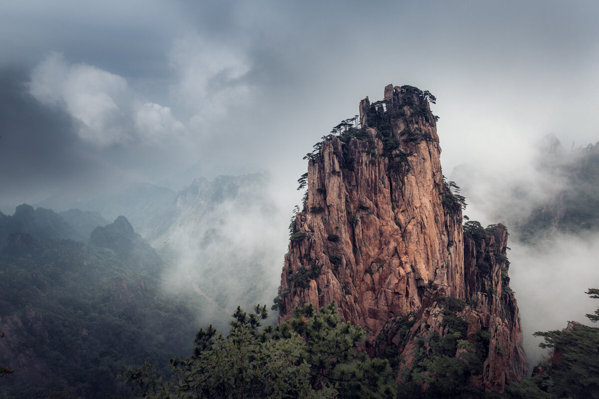 Горы Хуаншань в Китае - Дмитрий 