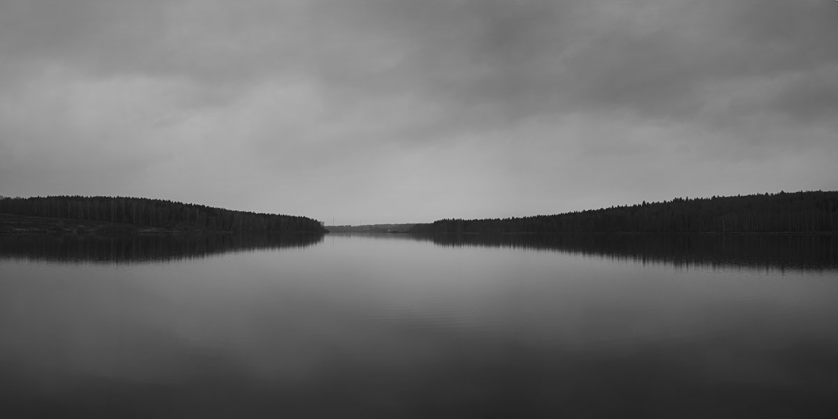 Предзимье. Панорамма Торбеева озера - Александр Теренков