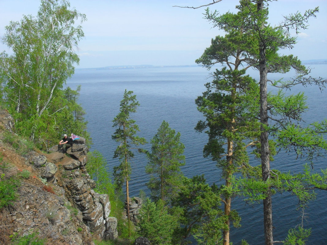 Лазание по скале - Лариса 