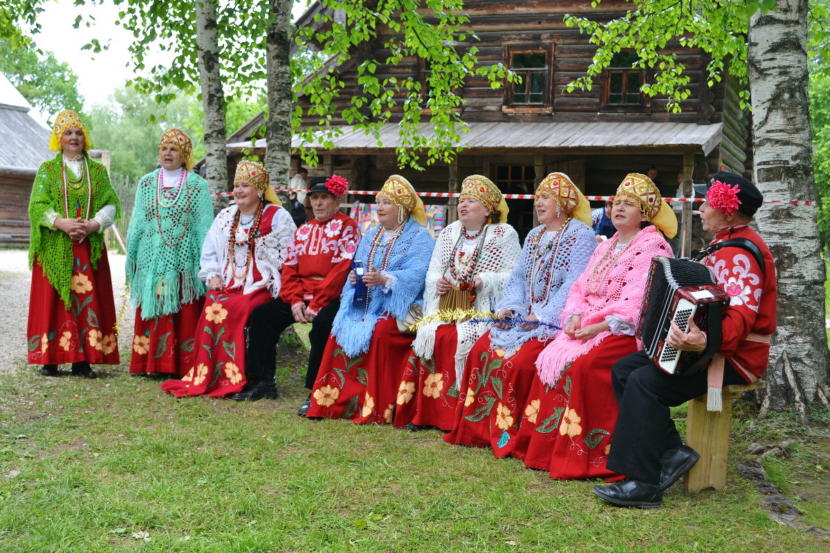 На празднике фольклора и ремесел в Витославлицах - Константин Жирнов