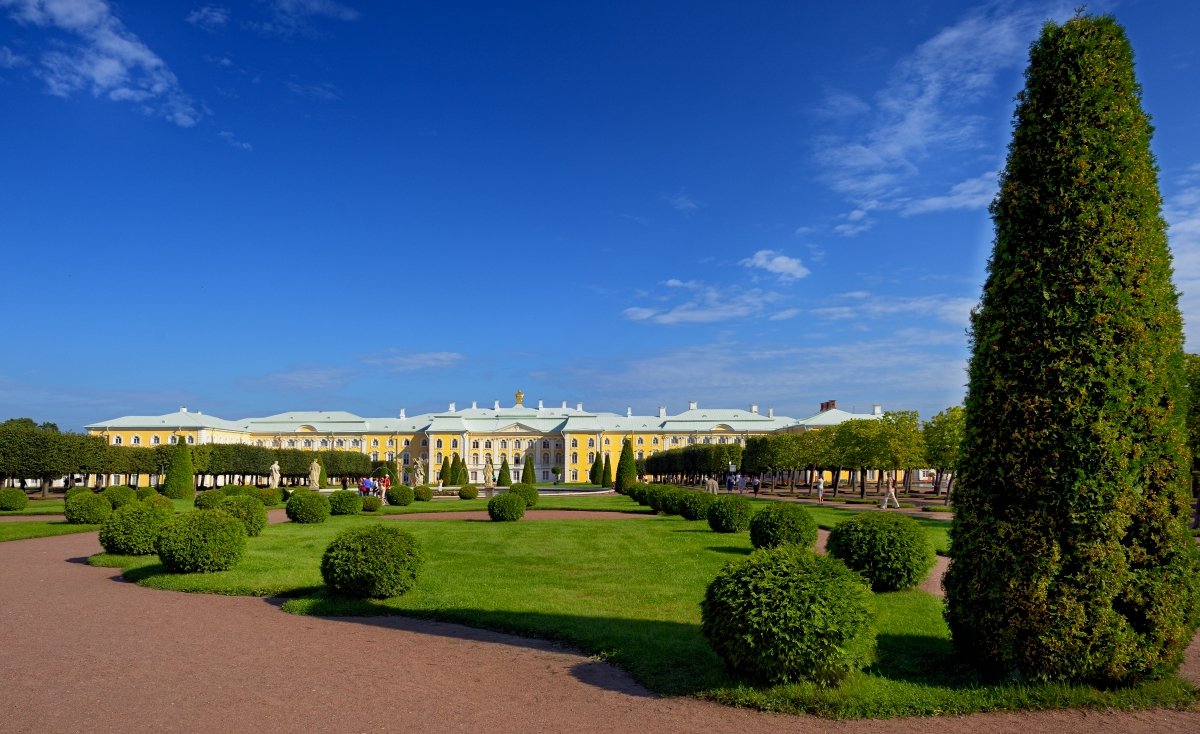 Верхний сад и Большой Дворец. Петергоф - Aleks 