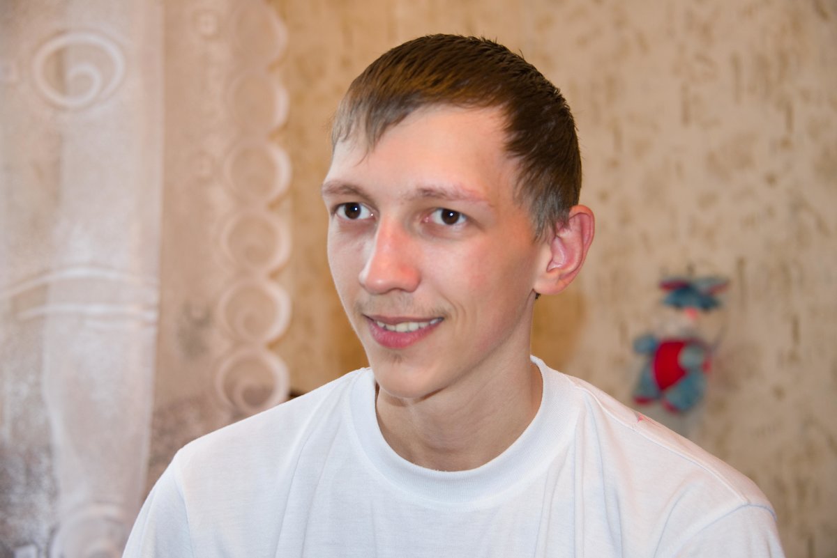 Мужской портрет Алексей 18-летие - Светлана Кулешова